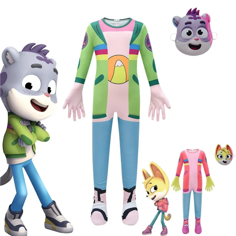 Kids Face Mask - Dzieci The Creature Cases Kostium Anime