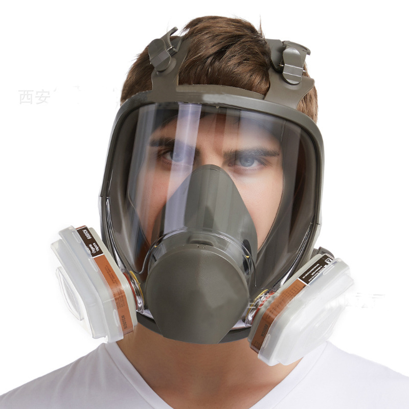 Anti Pollution Mask - Przeciwmgielna pyłoszczelna maska ​​pełnotwarzowa 6800 Malowanie