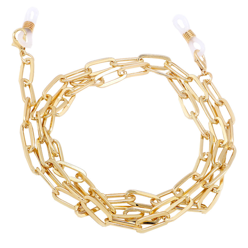 Złoty łańcuszek do okularów w  – Mask Chain Holder recenzja i cena