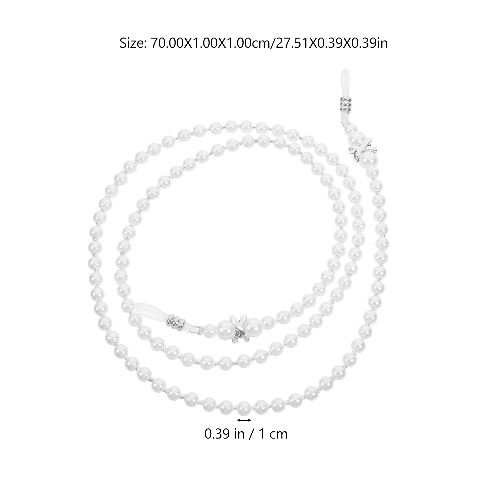 Perłowy łańcuszek do okularów, – Mask Chain Holder recenzja i cena