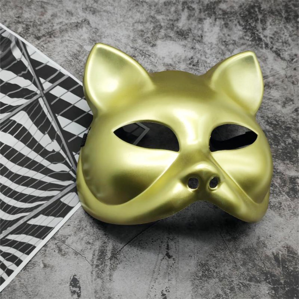 Plastikowa maska kota na pół t – Kids Face Mask recenzja i cena