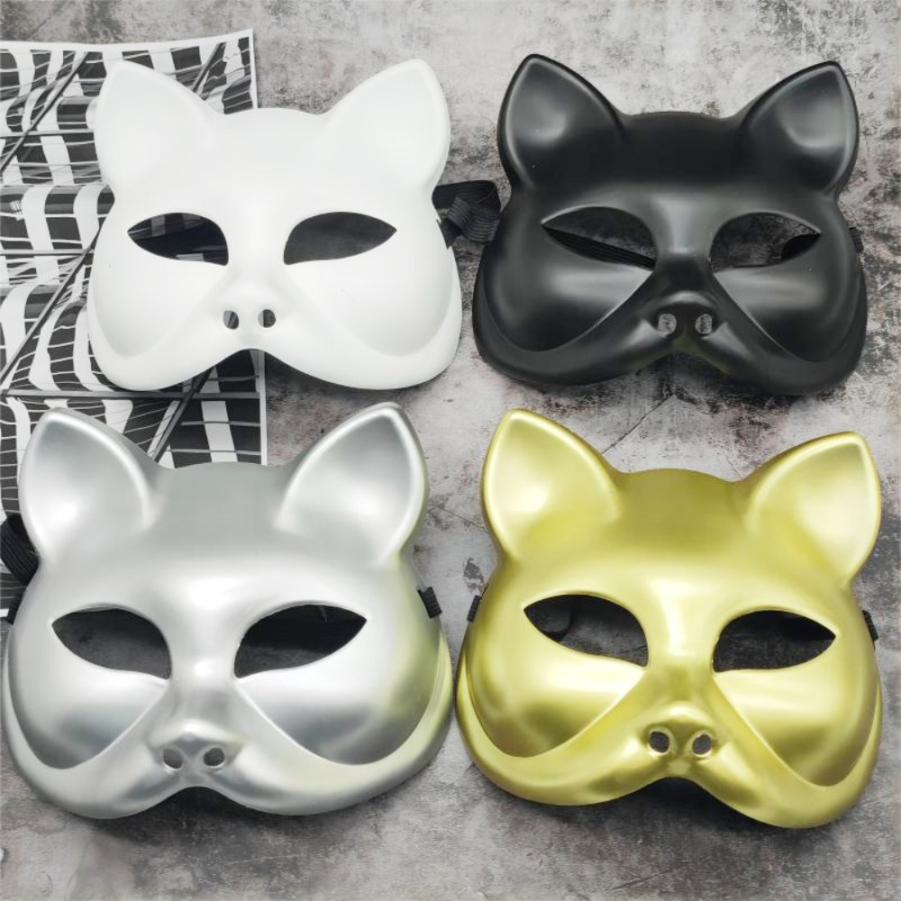 Plastikowa maska kota na pół t – Kids Face Mask recenzja i cena