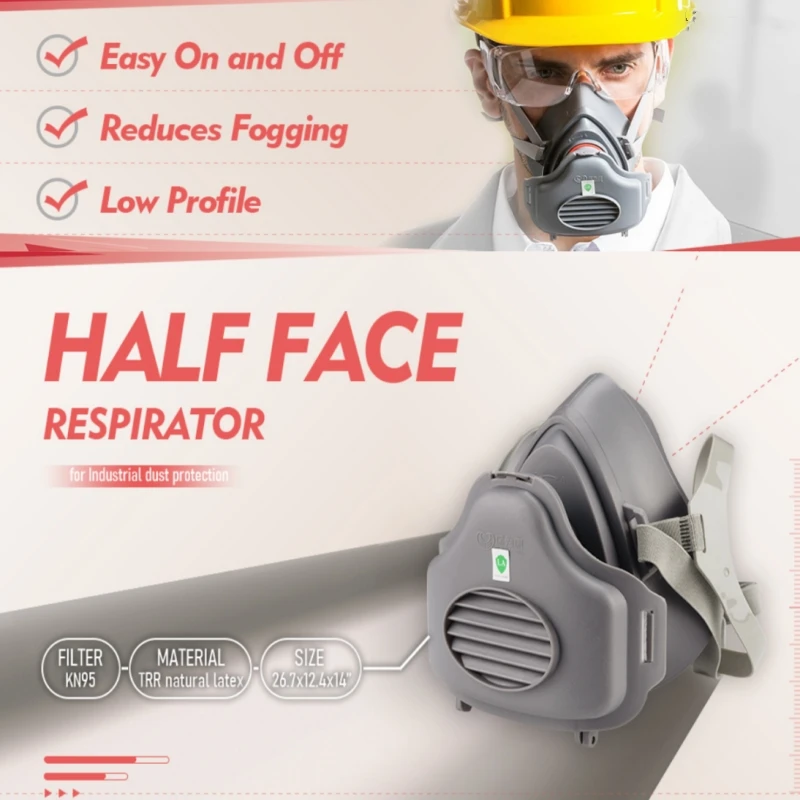 Maska przeciwpyłowa, ochrona m – Dust Mask Construction recenzja i cena