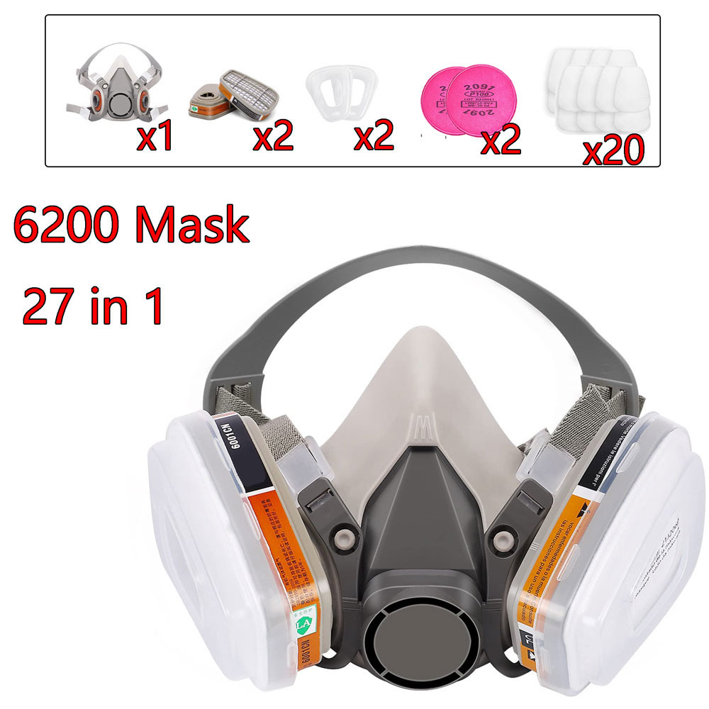 Maska gazowa 6200 Zestaw do ma – Dust Mask Construction recenzja i cena