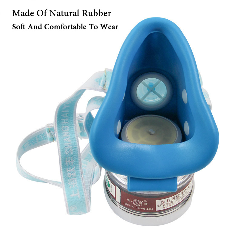 Maska gazowa z naturalnej gumy – Dust Mask Construction recenzja i cena